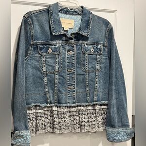 Vintage ANTHROPOLOGIE Classic jean jacket